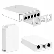 OEM Zunanji PoE Repeater POE5X – 5x RJ45, IP55, 10/100 Mbps, 4x15W, VLAN | za Kamere v AP