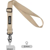 OBAL:ME NeckTag Ribbon Trak za telefon Ivory
