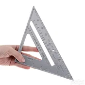 Stolarska vinkla trougao od aluminijuma 7inca