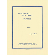 IBERT J.:CONCERTINO DA CAMERA,SAX ALTO AND PIANO