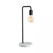 Eglo 55034 - LED stona lampa 1xE27/4W/230V crna/dekor mermera