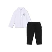 Karl Lagerfeld Kids Komplet za dojenčke Z31486 M Bela Regular Fit