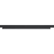 Trio Lighting Svetlobni trak LED za železniški sistem DUOline črne barve - Dnevna soba/jedilnica - Sodobni - črna mat barva - Plastika