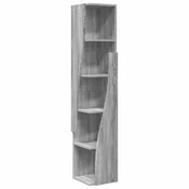 Vidaxl Kotna omarica Siva Sonoma 27,5x27x140cm Konstruiran les