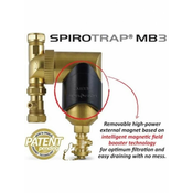 Spirotrap 1 MB3 lovilnik delcev z magnetom 