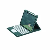 INF Temno zelena magnetna etui s tipkovnico Bluetooth za iPad Air 4/Air 5, (5000275393)