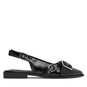 STEVE MADDEN Odprte balerinke Grezly črna