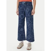 Roxy Jeans hlače Boogie Night ERJDP03332 Modra Wide Leg