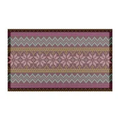 Predpražnik iz reciklirane plastike 40x70 cm Fair Isle – Artsy Doormats