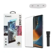 Zastitno staklo XMART UV Glue Full Cover + lampa za Motorola Edge 50 Fusion
