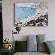 Wallity Dekorativna slika na platnu, 70x100cm, Šarena