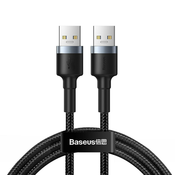 USB u USB pleteni kabel Baseus Cafule - crna
