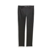 TOM TAILOR DENIM Chino hlače črna/bela