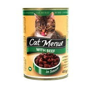CAT MENU Vlažna hrana za macke u konzervi sa ukusom govedine 415g