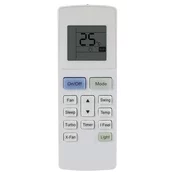 General SINCLAIR YAW1F, SIH-09BIR, SIH-12BIR, SIH-18BIR, SIH-24BIR, SOH-09BIR, SOH-12BIR, SOH-18BIR, SOH-24BIR - compatible General-branded remote control