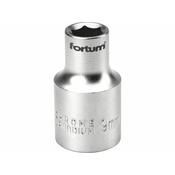 FORTUM Nasadni ključ 1/2, 9 mm, D 38 mm, 61CrV5 4700409