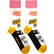 Sex Pistols Nogavice Anarchy in the UK White 36-40