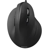 Hama Ergonomična navpična miška EMC-500 – črna