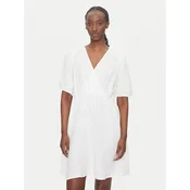 Pieces Poletna obleka Sastina 17156475 Bela Regular Fit