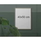 shumee Bilderrahmen 40x50 - Rechteckiger Rahmen - Bilderrahmen aus Holz - Glasscheibe a