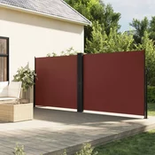 Bocna tenda na uvlacenje smeda 160 x 1200 cm
