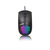 INF Optična miška SXS-838 TYPE-C: Roza, RGB, 4D, nastavljiva hitrost Black, (5000071625)