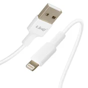 LINQ LinQ, USB v Lightning kabel 2,4 A, hitro polnjenje in sinhronizacija 3 m, Bela, (5000220123)