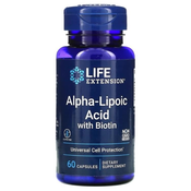 Alfa-lipoična kislina z biotinom - 60 kapsul