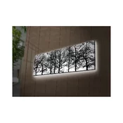 Opviq Slika na platnu sa LED osvetljenjem 30x90cm
