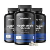 3x Nikotinamid ribozid + Q10, skupaj 270 kapsul