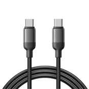 Joyroom USB-C kabel serije Lively, 60 W, 1,2 m – črn