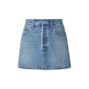 LEVIS ® Krilo Icon Skirt moder denim / srebrna