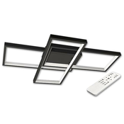 Galaxis Orion LED luster 72W 56x37x8 cm crni