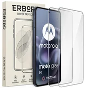 Overboard 2x kaljeno steklo za Motorola Moto G86 Power 5G, 3D full, steklo za celoten zaslon