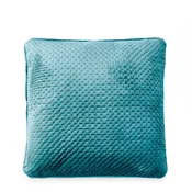 DEKORDOM Dekorativna jastucnica Velluto Ultrasonic, 45x45cm, Plava