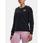 Under Armour Rival Fleece Oversize Crew Majica dugih rukava 635782 crna