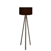 OPVIQ AYD 2933 Podna lampa, Drvena, E27, Bordo