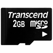 Transcend microSD 2GB + SD-AdapterTranscend microSD 2GB + SD-Adapter