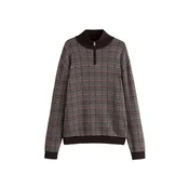 Next Pulover mornarska/temno rjava/rjasto rdeča/bela