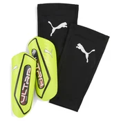 PUMA ULTRA Twist Football Sleeve Shinguards, Accessories, Yellow Alert/Black, S