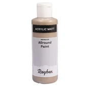 Rayher. Akrilna barva, kovinska barva, mocha, 80ml