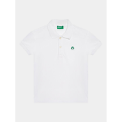 United Colors Of Benetton Polo majica 3089G3008 Bela Regular Fit