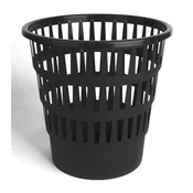 Kanta za otpadni papir, 15 l, VICTORIA FACILITY, mrežasta, crna