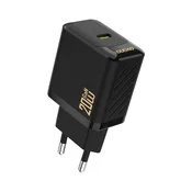 DUDAO A26 GaN polnilnik USB-C 20W, črna