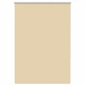 Vidaxl Rolo zatemnjena bež 100x150 cm tkanina širina 95,7cm poliester