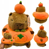 shumee Plišasta igrača kapibara z oranžno barvo 25 cm