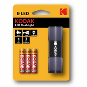 Svjetiljka Kodak 9 LED Flashlight crna