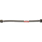 shumee Jeklena pletena priključna cev GW 3/8” x GZ 3/8” 40 cm Inox