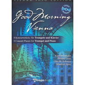 , Črna:GOOD MORNING VIENNA TRUMPET AND PIANO +CD