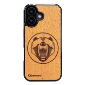 shumee Lesen ovitek Bewood za iPhone 17 z vzorcem medvedka MERBAU